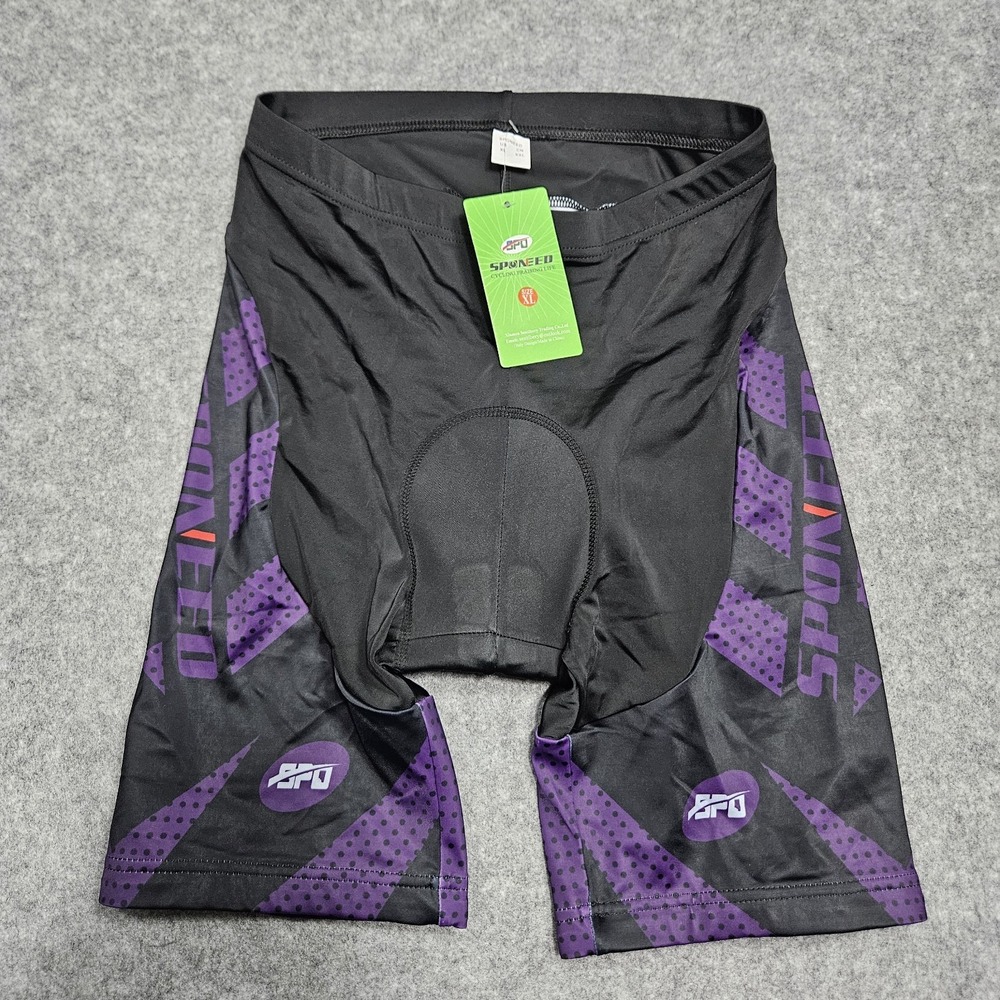 NWT Sponeed Men's XL Padded Cycling Shorts‎